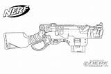 Nerf Gun Coloring Pages Cool Printable Kids sketch template