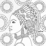 Pages Afrique Mandala Mandalas Africanas Queen Colorare Pintar Malvorlagen Coloriage áfrica Africain Etnici Africana Prinzessin Indische Animaux Negras Skillofking sketch template