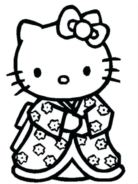 printable  kitty coloring pages  kids  coloring sheets