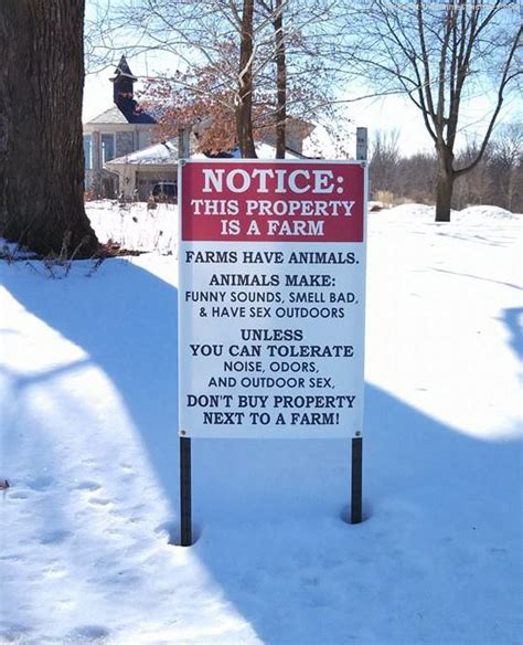 farm signs and funny quotes quotesgram