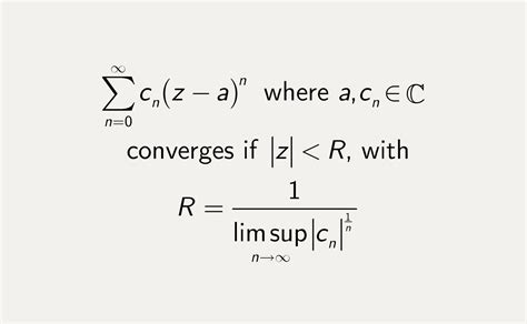mathtype  twitter  cauchy hadamard theorem   radius