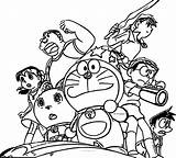 Doraemon Wecoloringpage sketch template