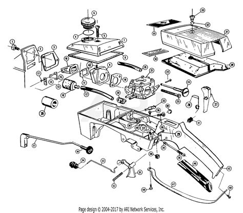 poulan chainsaw assembly diagram