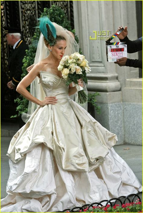 full sized photo of sarah jessica parker wedding dress 22 photo 627031 just jared