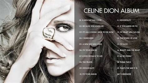 Celine Dion Greatest Hits Full Album 2019 En 2020 Avec