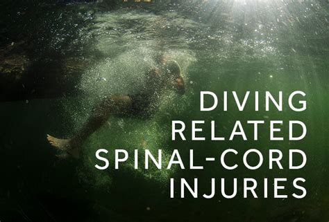 Diving Related Spinal Cord Injuries Ccrh