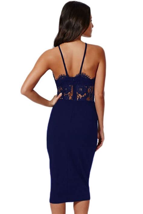 women navy lace halter top summer dresses online store for women sexy