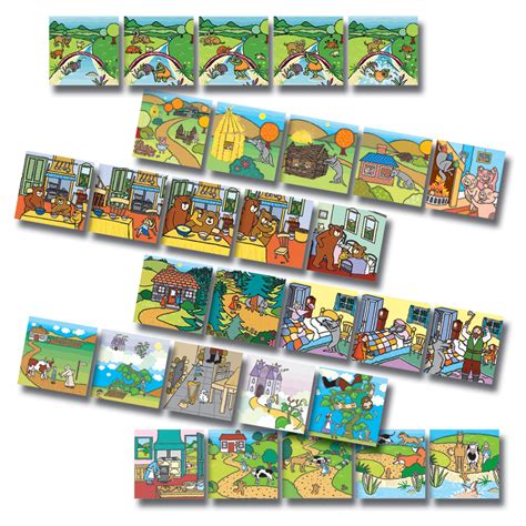 traditional tales story sequencing cards retell  stories  order
