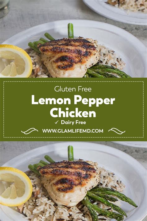 lemon pepper chicken lunch  dinner recipes recipe  lunch