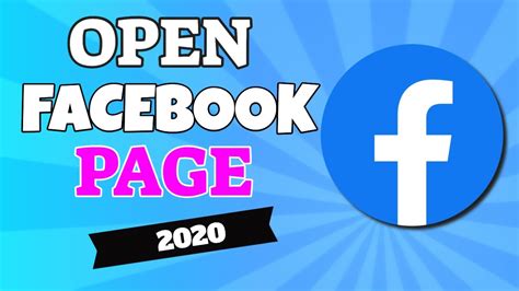 open facebook business page  youtube