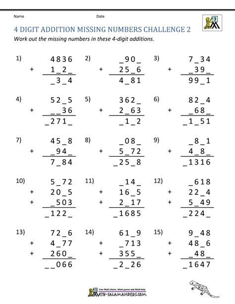 add   digit numbers  exchange brian harringtons addition