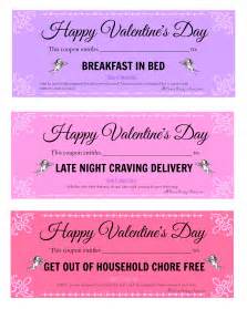 valentines day printable love coupons valentines coupon book