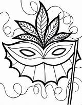Mask Coloring Mardi Gras Masks Pages African Drawings Drawing Kids Cliparts Carnival Printable Tiki Polynesian Spiderman Color Clip Getcolorings Clipartmag sketch template