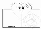 Card Heart Pop Valentine Coloring Make Mother sketch template