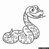 Python Animals sketch template