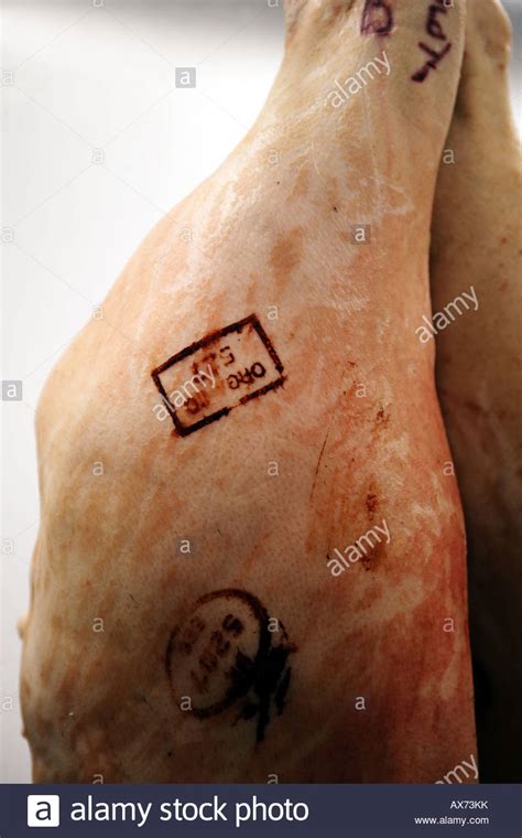 uk meat stamp  res stock photography  images alamy