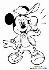Miki Myszka Mickey Kolorowanka Wydruku Mouse Kolorowanki Malowanki sketch template