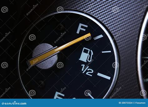 full fuel gauge stock photo image  color height dashboard