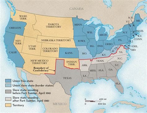 boundary   union   confederacy national geographic