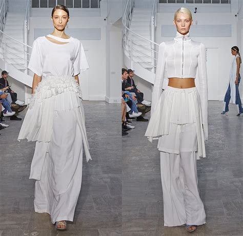 Off White 2016 Spring Summer Womens Runway Looks Denim Jeans Fashion