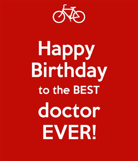 happy birthday    doctor