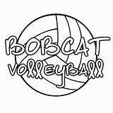 Volleyball Coloring Pages Printable Books Popular sketch template