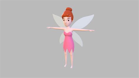 cartoongirl025 fairy buy royalty free 3d model by bariacg [fbe0bf3