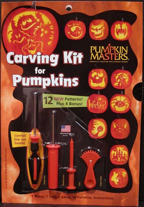 masterpiece pumpkins carving kits supplies carving kits pattern