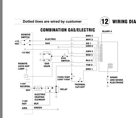 atwood  gallon water heater relay wiring diagram