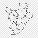 Burundi Provinces sketch template