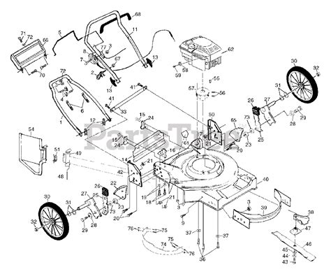 husqvarna  dhs   husqvarna walk  mower   general assembly parts