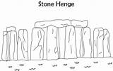 Coloring Stone Henge Stonehenge Kids Printable Pages Outline Studyvillage Drawings Sheets Pdf Colouring Drawing Open Print  21kb 567px sketch template