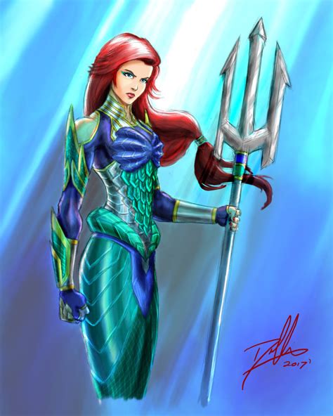 Ariel Disney Warrior Princess By Dhk88 On Deviantart