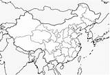 China Map Coloring Pages Supercoloring Printable Location Asian Categories sketch template