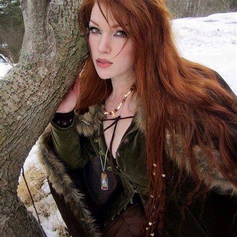 redhead viking girl marita tathariel character inspiration females pinterest redheads