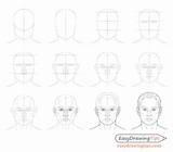 Draw Male Step Face Drawing Sketch Head Tutorial Drawings Sketches Paintingvalley sketch template