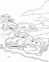 Coloring Forklift Getcolorings Cars Pixar sketch template