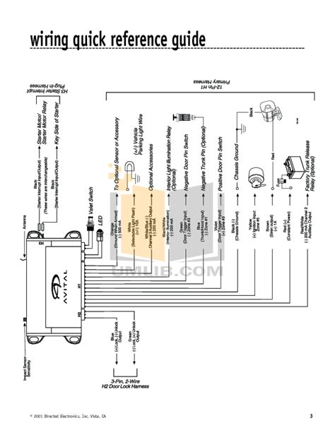 valet car alarm wiring diagram