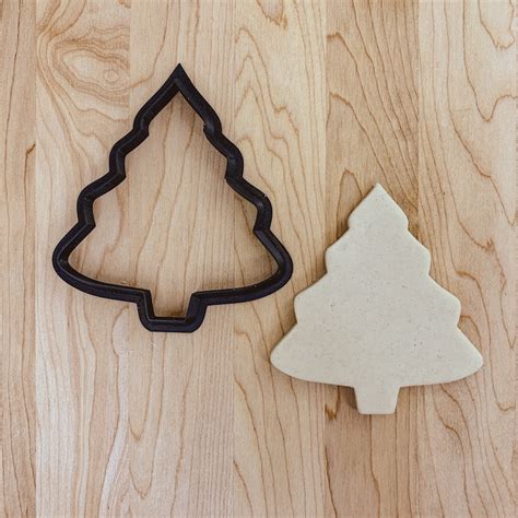 christmas tree cookie cutter set   etsy