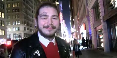 post malone apologizes to mom for facial tattoo hip hop