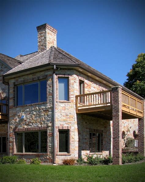 modern rustic dream home exterior stone veneer ranch style stone design patio stones stone
