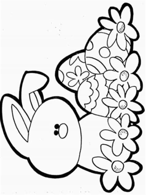 easter bunny coloring pages  printable easter bunny coloring pages