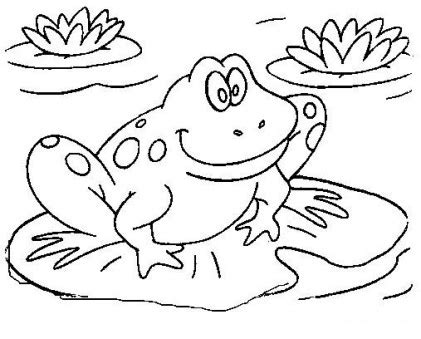 colouring pages  kids printable frog coloring pages animal