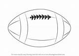 Ball Rugby Draw Drawing Colouring Step Sports Template Football Sketch Balls Coloring Soccer Pages sketch template