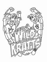 Coloring Wild Kratts Pages sketch template