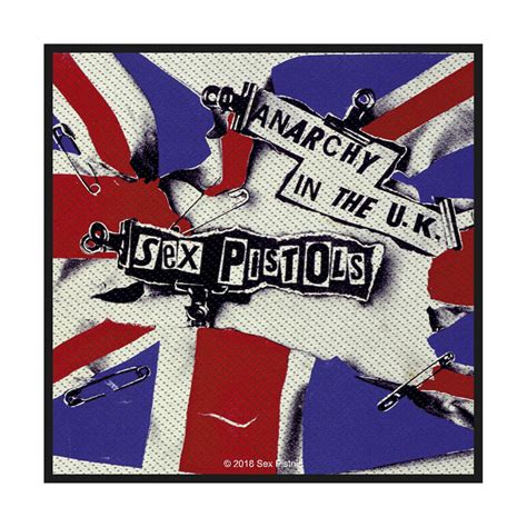 Sex Pistols ‘anarchy In The U K ’ Woven Patch