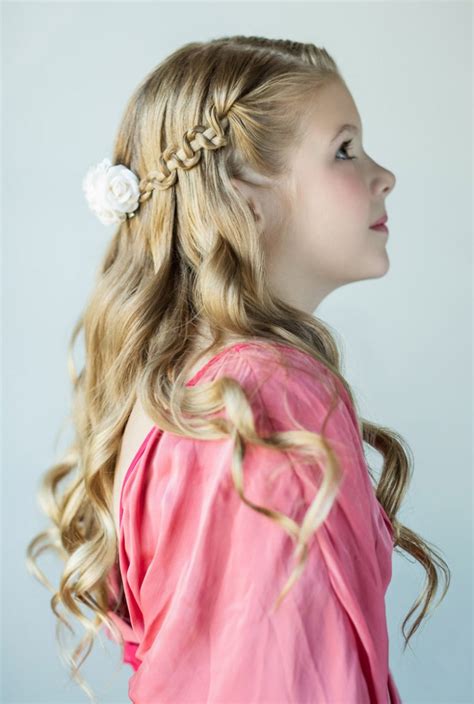 9 beautiful flower girl hairstyles