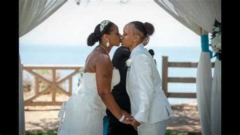 Best Lesbian Wedding With Vows She Cries Youtube