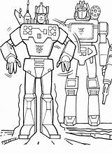 Coloring Pages Autobot Boys Transformers Robots Printable Recommended sketch template