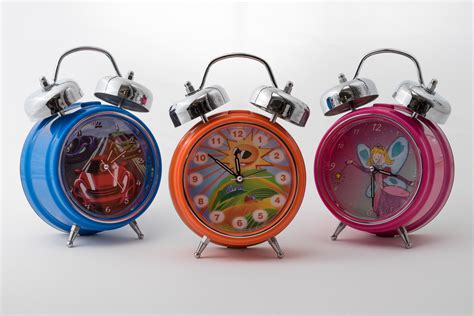kids alarm clocks personalised    child glow art light  drawing board  kids